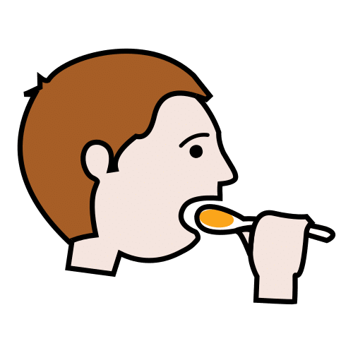 Symbol for eat